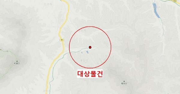 경상북도 의성군 춘산면 효선리 OOOO 임야 경매 물건 이미지
