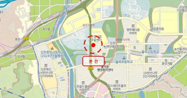 경상북도 김천시 율곡동 OOO 근린시설 경매 물건 이미지