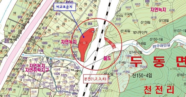 울산광역시 울주군 두동면 천전리 OOOOOOO O OOO 임야 경매 물건 이미지