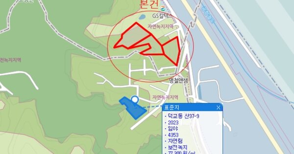 인천광역시 중구 남북동 OOOOO O OOO 임야 경매 물건 이미지