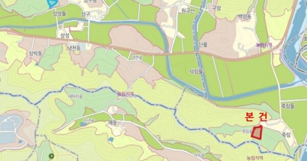 전라남도 함평군 나산면 덕림리 OOO 임야 경매 물건 이미지