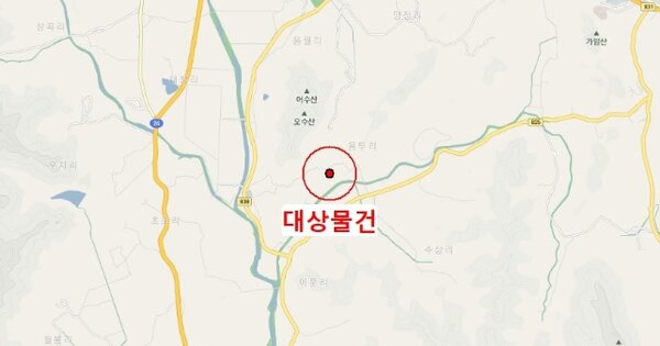 전라남도 함평군 나산면 용두리 OOOOOO 임야 경매 물건 이미지