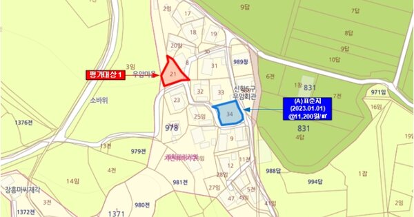 전라남도 영암군 시종면 신학리 OOOOOO 대지 경매 물건 이미지
