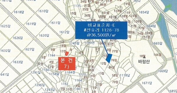 전라남도 영암군 삼호읍 산호리 OOOOOO 임야 경매 물건 이미지