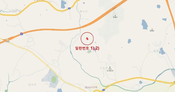 전라남도 무안군 무안읍 매곡리 OOOOO 임야 경매 물건 이미지