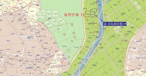전라남도 함평군 학교면 월산리 OOO 답 경매 물건 이미지
