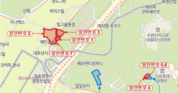 광주광역시 광산구 도천동 OOOOOO 답 경매 물건 이미지
