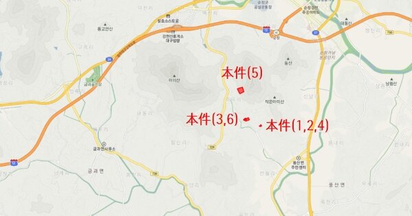전라북도 순창군 풍산면 죽곡리 OOO 임야 경매 물건 이미지
