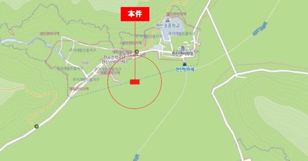 통영시 한산면 OOO OOO 어업권 경매 물건 이미지
