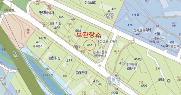 전라남도 완도군 노화읍 고막리 OOOOO 기타차량 경매 물건 이미지