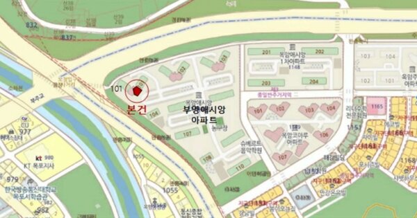 전남 목포시 옥암동 1144, 101동 OO OOOO OOOOOOOOOOO 아파트 경매 물건 이미지