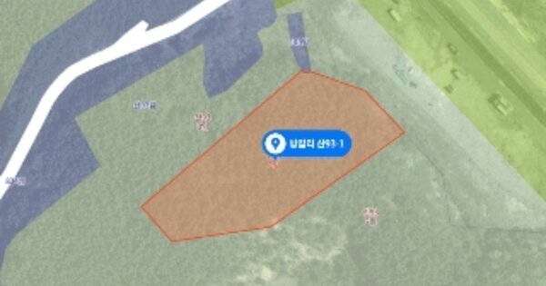 충청남도 태안군 원북면 방갈리 OOOOO 임야 경매 물건 이미지