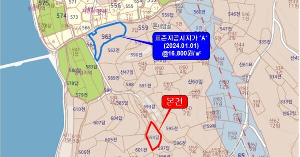 전라남도 무안군 청계면 남성리 OOO 답 경매 물건 이미지
