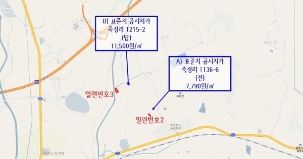 전라남도 함평군 학교면 죽정리 OOOOOO 답 경매 물건 이미지
