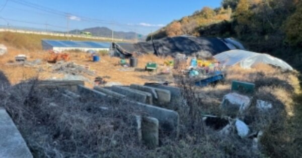 경상남도 남해군 이동면 다정리 OOO 답 경매 물건 이미지