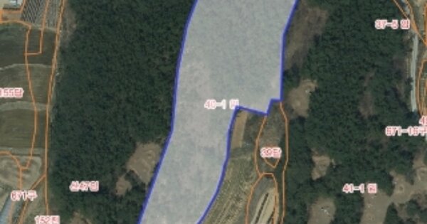 충청남도 태안군 소원면 영전리 OOOO 임야 경매 물건 이미지