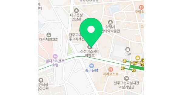 대구광역시 중구 계산동2가 100 신성미소시티주상복합 에이동 21층2104호 미지정 경매 물건 이미지