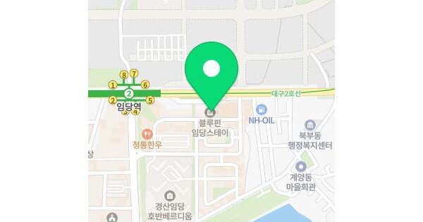 경상북도 경산시 계양동 723 블루핀임당스테이오피스텔  2층203호 미지정 경매 물건 이미지