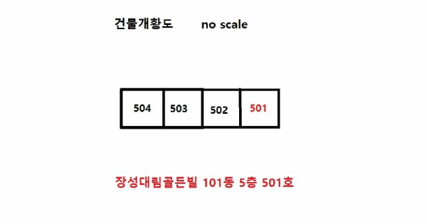 경상북도 포항시 북구 장성동 1578-1 장성대림골든빌 101동 5층 501호 미지정 경매 물건 이미지