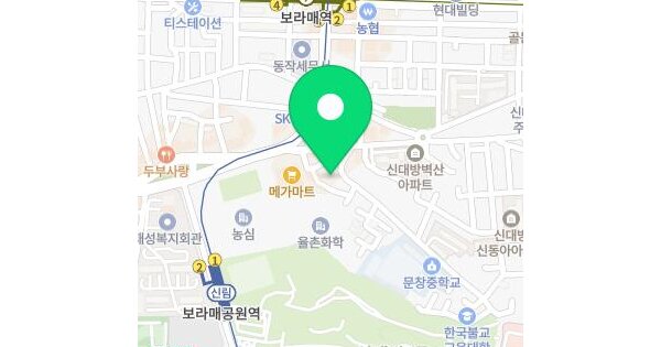 서울특별시 동작구 신대방동 368-3  미지정 경매 물건 이미지