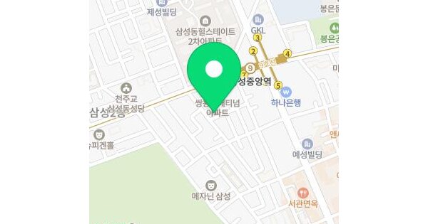 서울특별시 강남구 삼성동 117-10  미지정 경매 물건 이미지