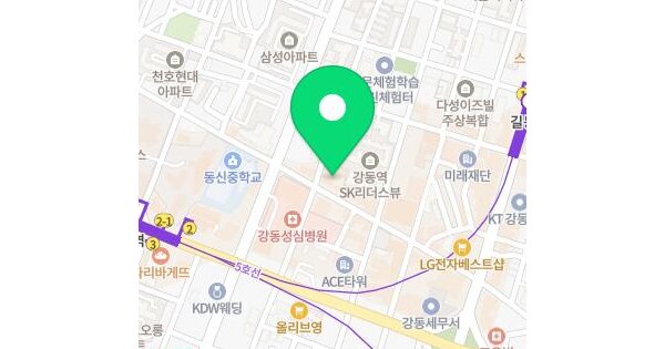 서울특별시 강동구 길동 415-13 강동큐브2차  6층624호 미지정 경매 물건 이미지