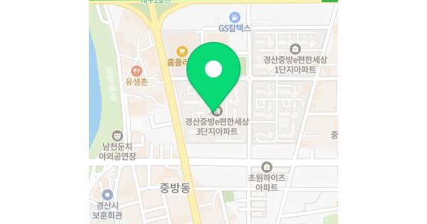 경상북도 경산시 남산면 전지리 511  미지정 경매 물건 이미지