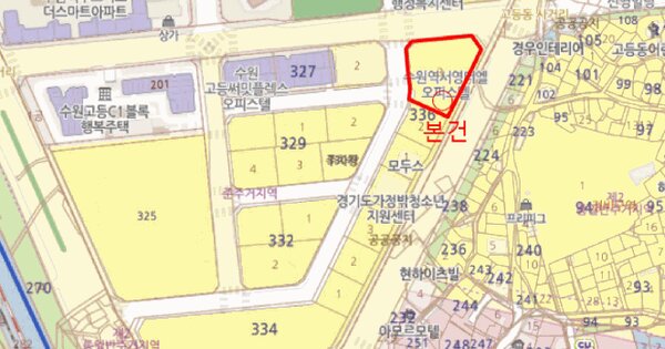 경기도 수원시 팔달구 고등동 336-3 수원역서영더엘  1층101호 미지정 경매 물건 이미지