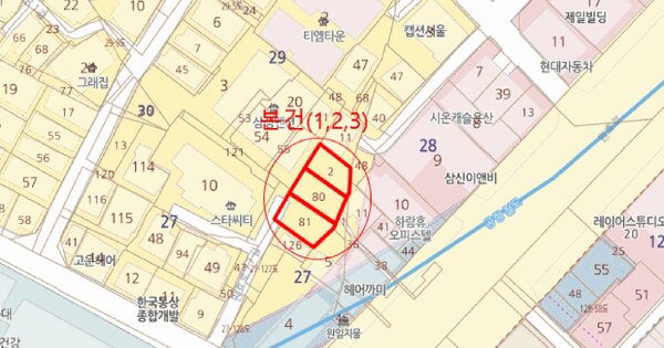 서울특별시 용산구 원효로1가 27-2  미지정 경매 물건 이미지