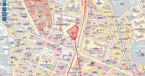 대구광역시 중구 남산동 654-1 반월당 에스케이 허브 스카이아파트 1동 11층1101호 미지정 경매 물건 이미지