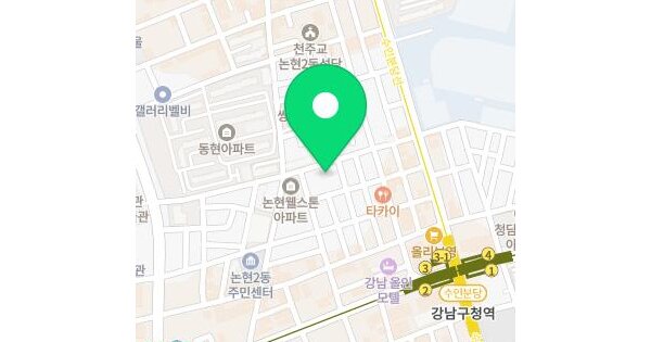 서울특별시 강남구 논현동 109-9 라이헤스빌  2층203호 미지정 경매 물건 이미지