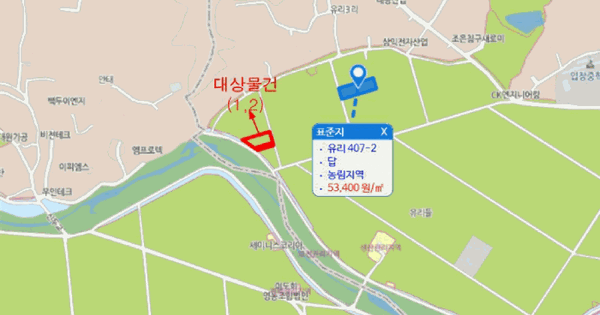 충청남도 천안시 서북구 입장면 유리 392-7  미지정 경매 물건 이미지