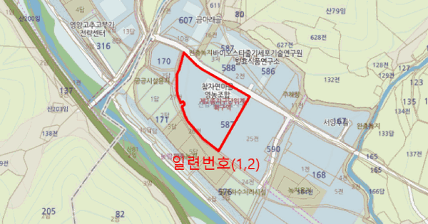 경상북도 영양군 일월면 주곡리 587  미지정 경매 물건 이미지