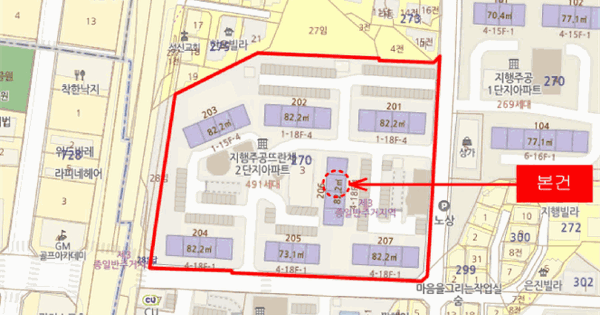 경기도 동두천시 지행동 270-3 지행주공아파트 206동 2층203호 미지정 경매 물건 이미지