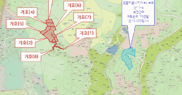 경기도 양평군 개군면 부리 393-2  미지정 경매 물건 이미지