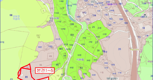 충청남도 공주시 반포면 마암리 95-4  미지정 경매 물건 이미지