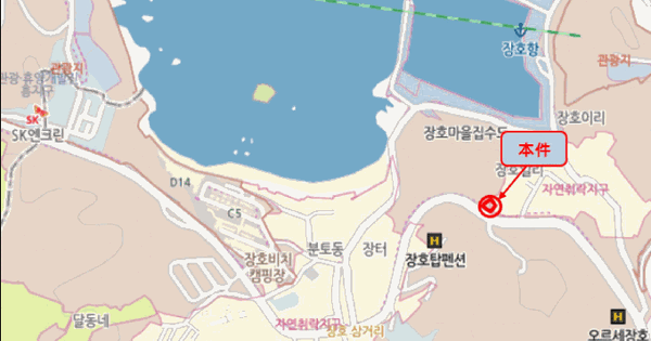 강원특별자치도 삼척시 근덕면 장호리 45-1  미지정 경매 물건 이미지
