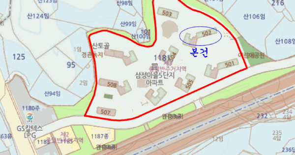 경기도 군포시 부곡동 1181 삼성마을 502동 1층102호 미지정 경매 물건 이미지