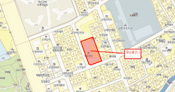 경상남도 창원시 마산합포구 교방동 377-7 청송아파트  2층207호 미지정 경매 물건 이미지