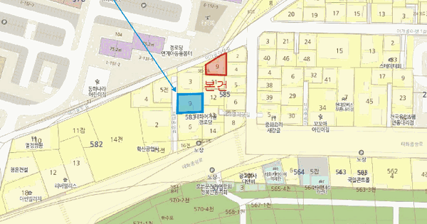 경상북도 안동시 태화동 585-9  미지정 경매 물건 이미지