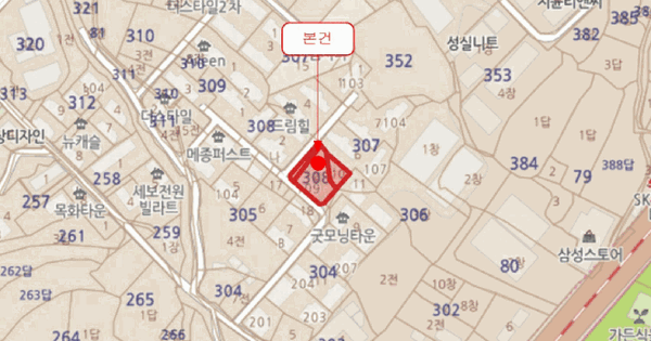 경기도 포천시 어룡동 307-10 드림힐 108동 3층302호 미지정 경매 물건 이미지