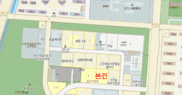 경기도 안산시 단원구 초지동 743-7 에비뉴시티오피스텔  3층301호 미지정 경매 물건 이미지