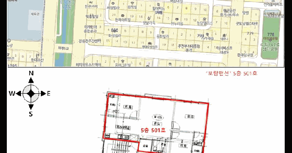 경기도 안산시 단원구 와동 797-5 보람맨션  5층501호 미지정 경매 물건 이미지