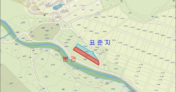 강원특별자치도 춘천시 서면 방동리 1701  미지정 경매 물건 이미지