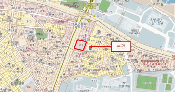 서울특별시 광진구 화양동 111-12 빌리브인테라스  1층111호 미지정 경매 물건 이미지
