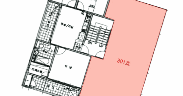 인천광역시 미추홀구 숭의동 331-56  3층301호 미지정 경매 물건 이미지