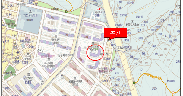 대구광역시 수성구 범물동 1261 범물하이츠 103동 3층306호 미지정 경매 물건 이미지