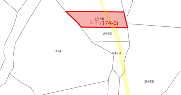 울산광역시 울주군 웅촌면 검단리 174-6  미지정 경매 물건 이미지