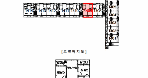 인천광역시 계양구 작전동 381-3 유호아파트 102동 14층1409호 미지정 경매 물건 이미지