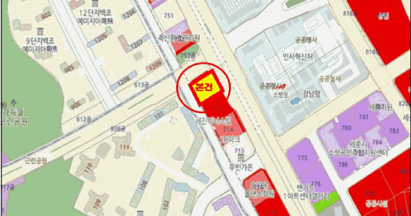 세종특별자치시  나성동 712 세종퍼스트타워주건축물 1동 7층715호 미지정 경매 물건 이미지